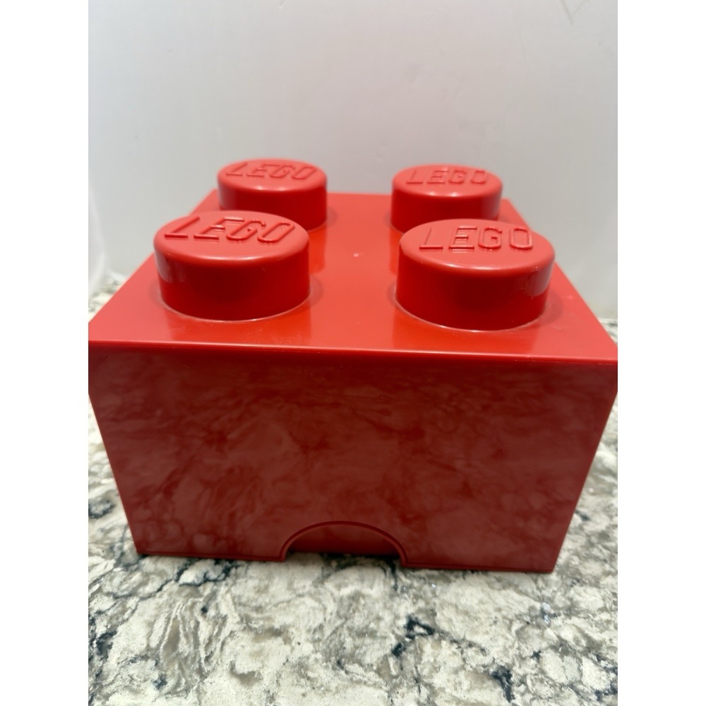 LEGO Stackable Storage Brick Red - Picture 2 of 9